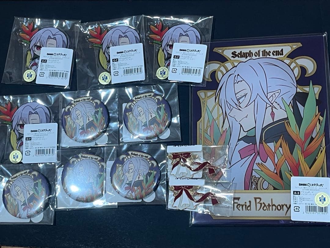 終わりのセラフ DMMスクラッチ フェリド Amazon.co.jp: 終わりのセラフ フェリドバートリー 色紙 DMM