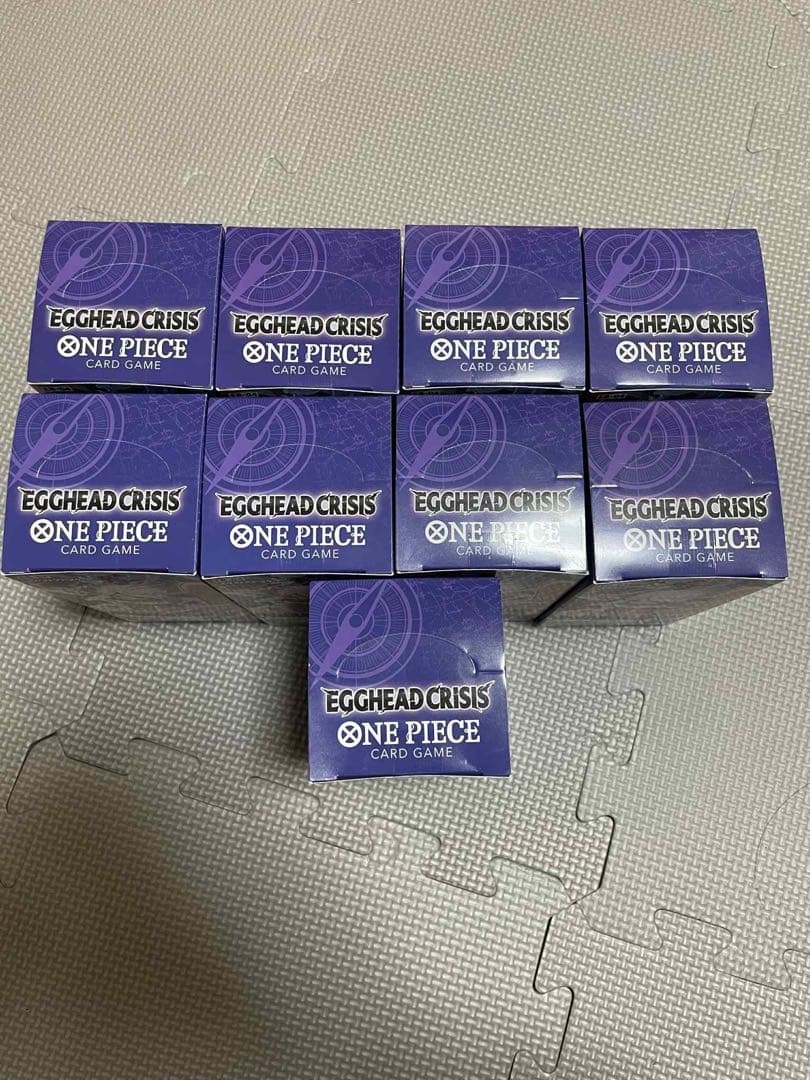 ワンピースカードゲーム EGGHEAD CRISIS 9BOX テープ付き