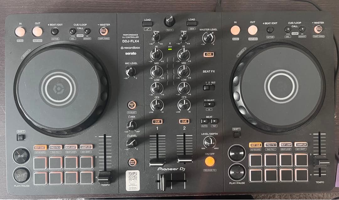 DDJ-FLX4 2ch DJコントローラー (Black) 本体のみ Pioneer DJ - DDJ-FLX4 2-Channel DJ Controller - Black
