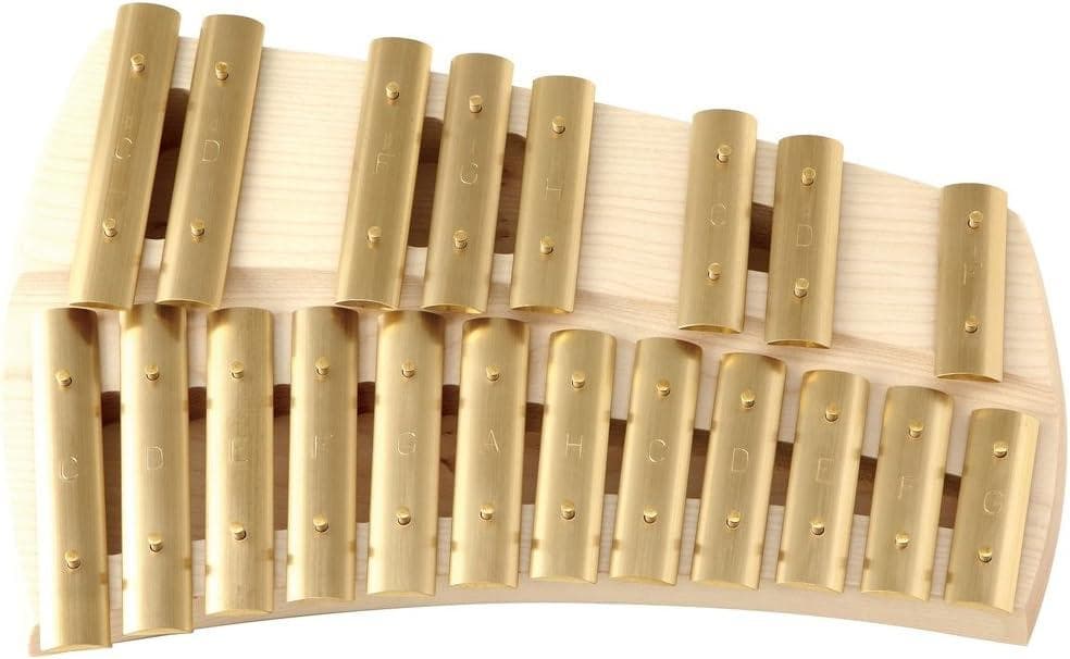 アウリス AURIS 楽器 鉄琴 真鍮 グロッケン クロマティック 20音