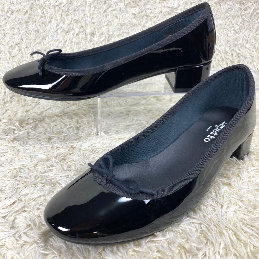 『未使用級』repetto レペット カミーユ パンプス リボン　ブラック　38