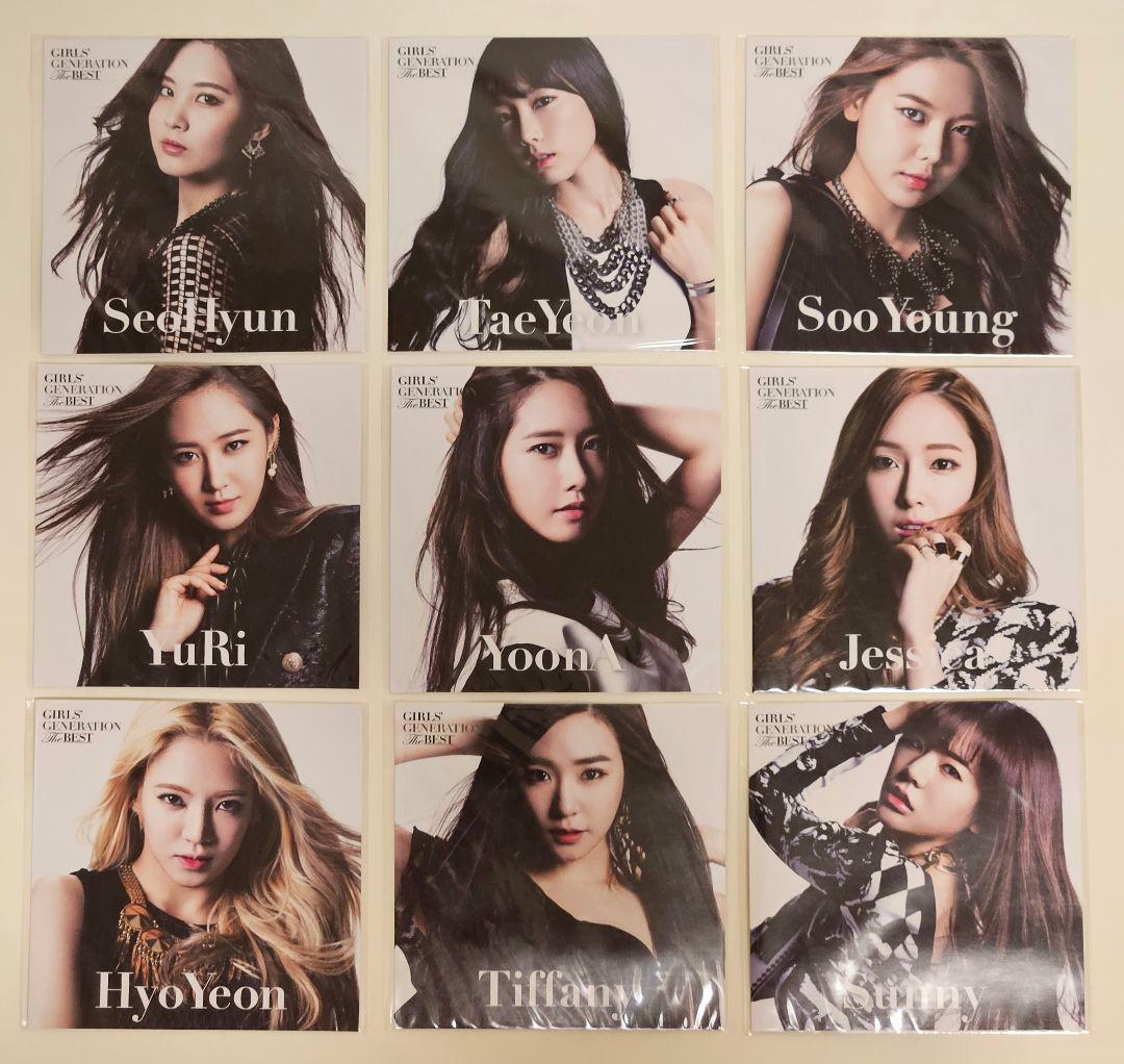 少女時代 THE BEST ミュージックカード コンプリートセット THE BEST [完全生産限定コンプリート盤][CD] - 少女時代 - UNIVERSAL