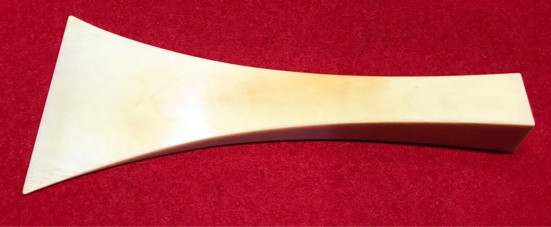 三味線撥83 天然素材マンモス/三味線/弦楽器/ケース付