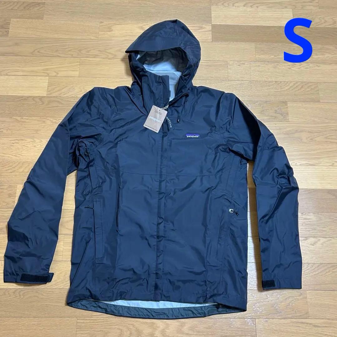 パタゴニアトレントシェル 3L・レイン・ジャケット　ブラックSサイズ