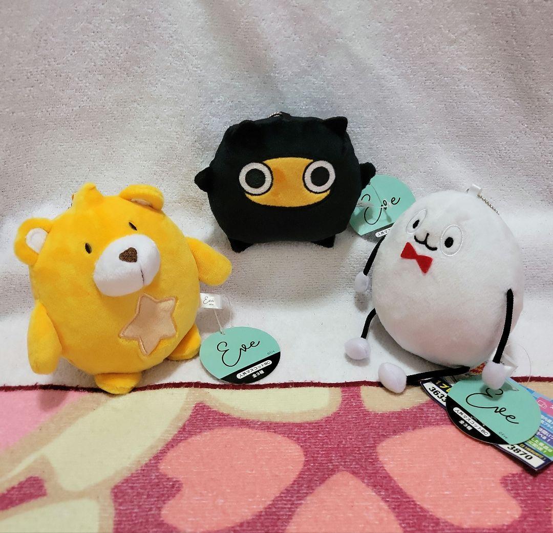 【Eve】人外マスコットBC★くまたろー★黒子ちゃん★たマゴちゃん★