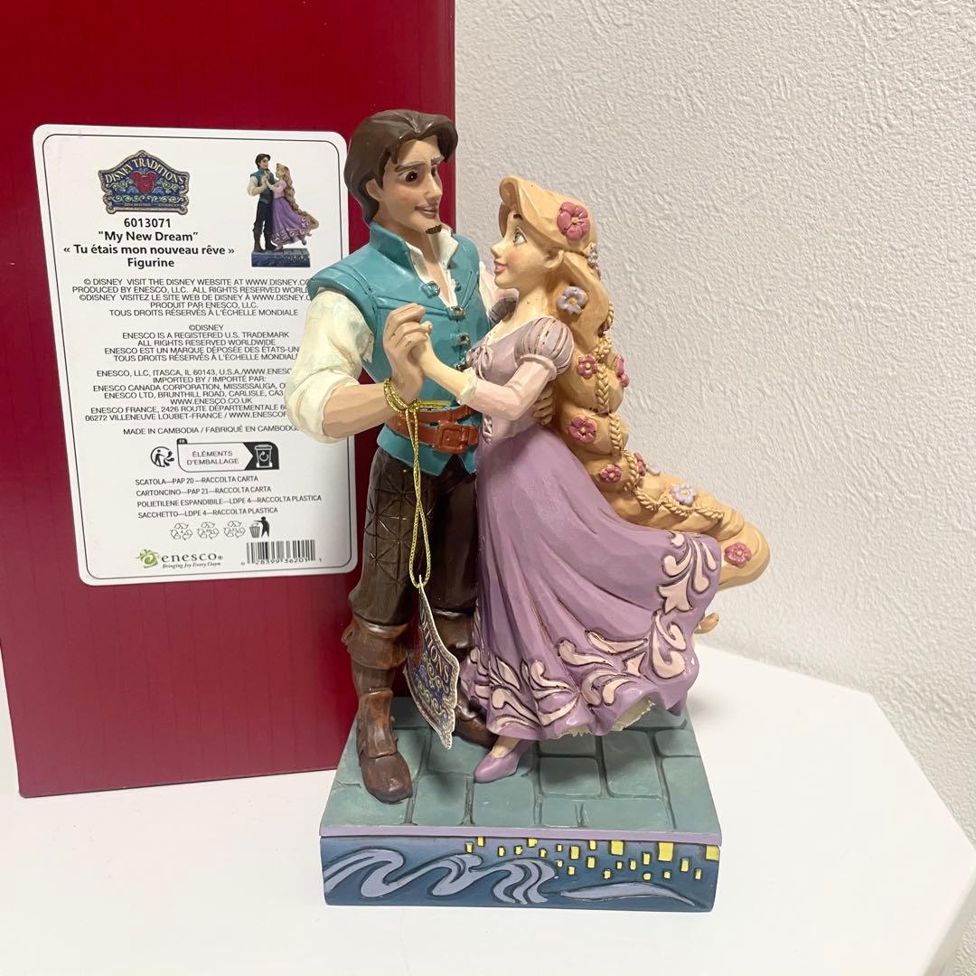 ラプンツェル ユージーン フィギュア ジムショア 箱付き美品 エネスコ