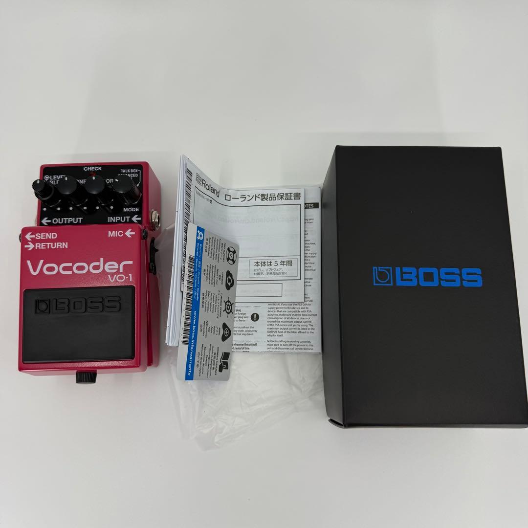 ギター BOSS VO-1 Vocoder Amazon | BOSS ボス VO-1 Vocoder ボコーダー ギター ベース