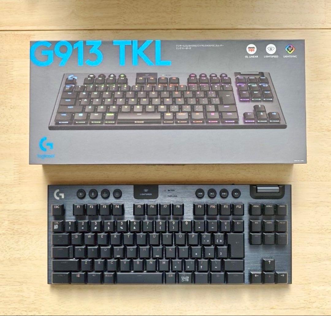 G913 TKL メカニカルキーボード