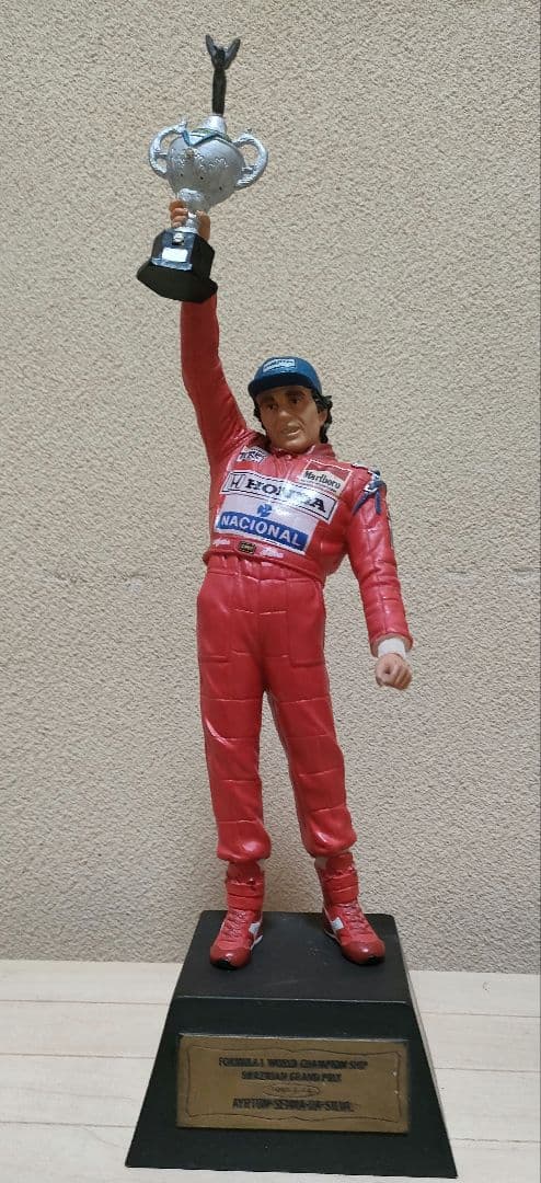 1991年 F1 ブラジルGP 初優勝記念 アイルトン セナ　フィギュア