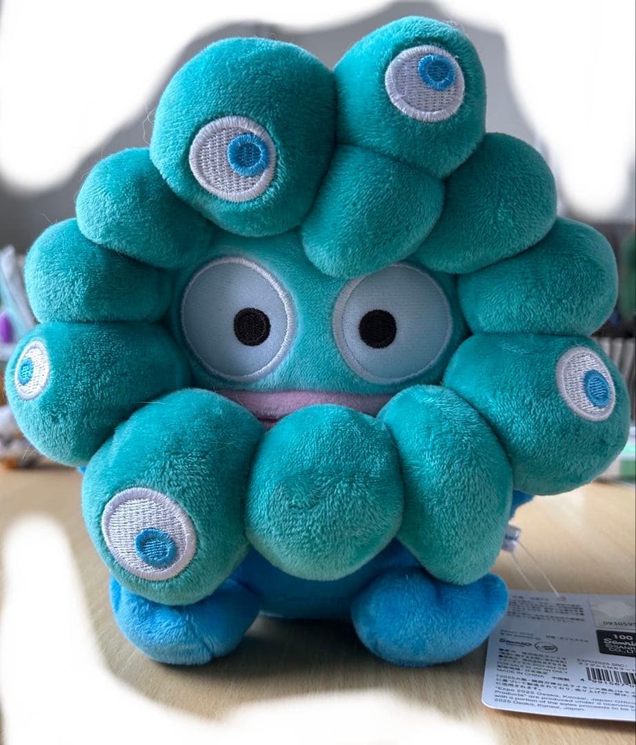 関西万博 会場限定 ミャクミャクなりきりぬいぐるみ　ハンギョドン　タグ付き 新品☆会場限定 ハンギョドン ミャクミャク なりきり ぬいぐるみ 万博