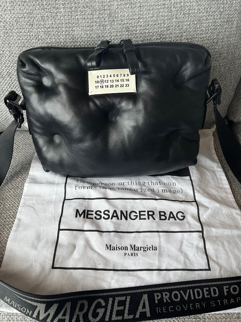 Maison Margiela メッセンジャーバッグ ブラック