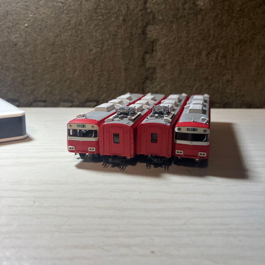 グリーンマックス　名鉄6500 ライト・モーター無し4両セット ジャンク品