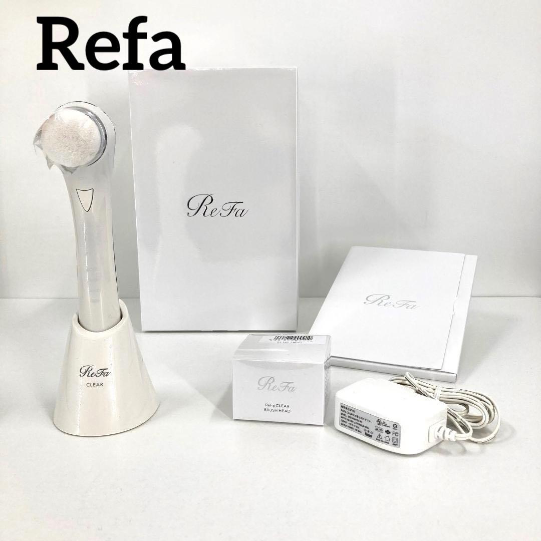 未使用品　Refa リファクリア　電動洗顔ブラシ　替えブラシヘッド付き