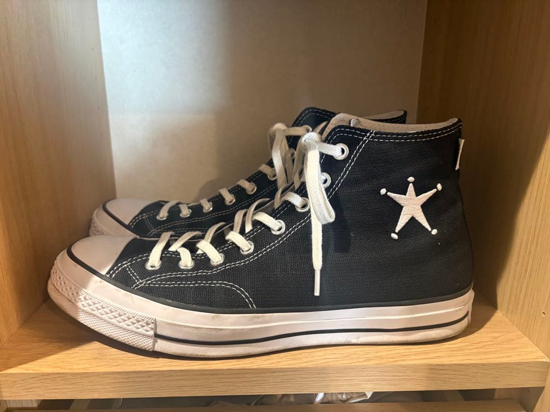 靴 stussy converse