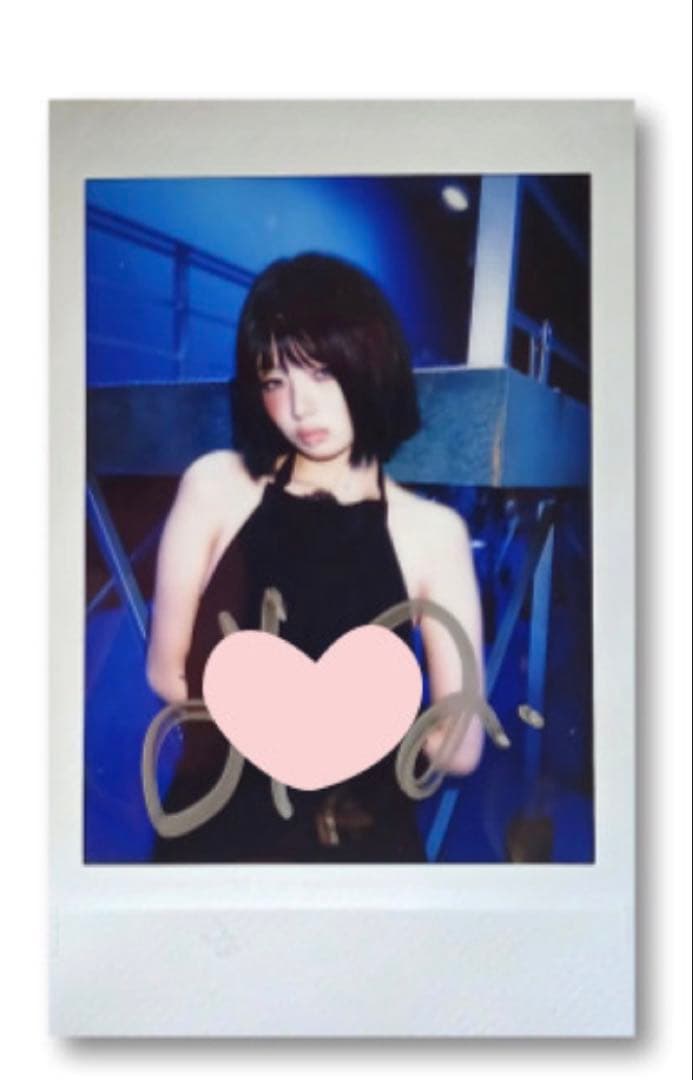 【当選者限定】IVE レイ 直筆サイン入り　ポラロイド AppleMusic 当選者限定】IVE レイ 直筆サイン入り ポラロイド AppleMusic - メルカリ