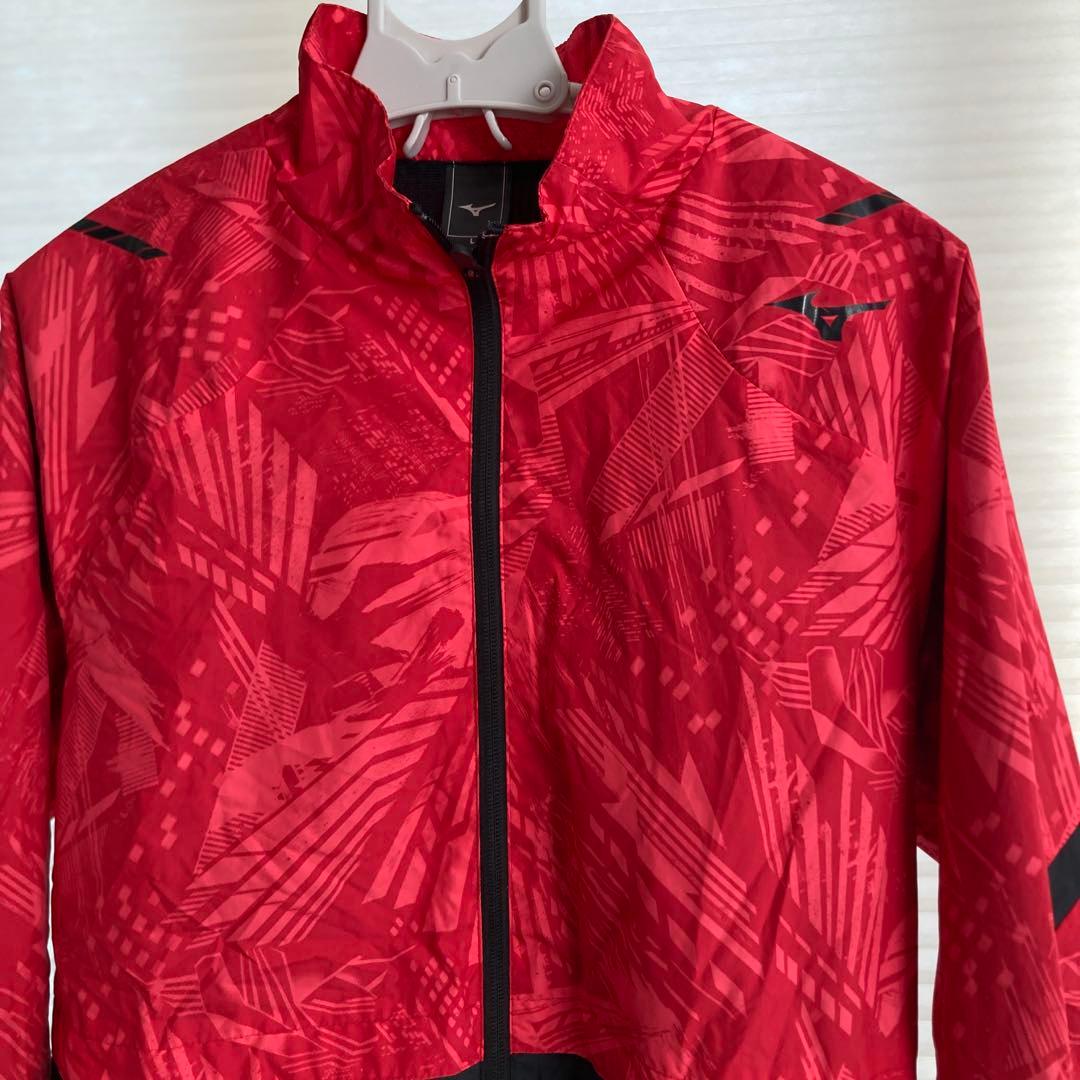 Mizuno ブレスサーモ　上(L)下(XL) レッド
