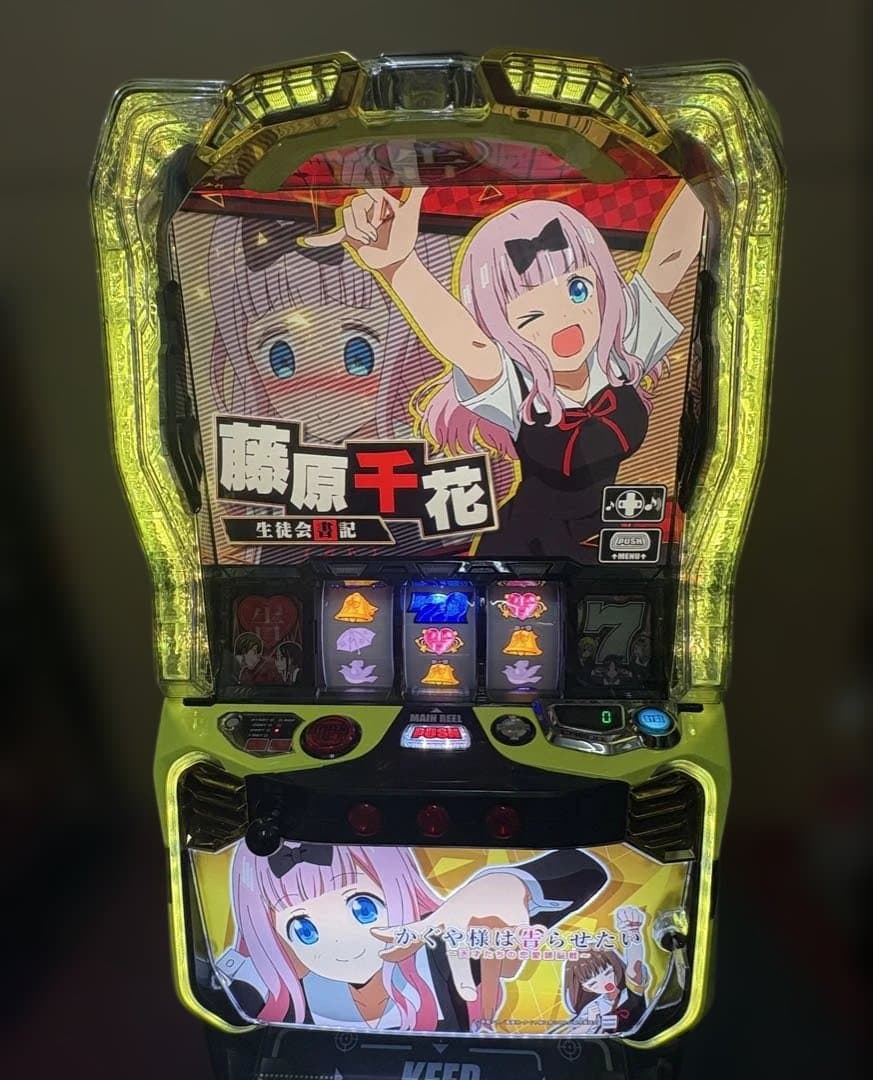 送料込み‼️ 即購入OK‼️ かぐや様実機　セカンドパネル　スマスロ不要機付き