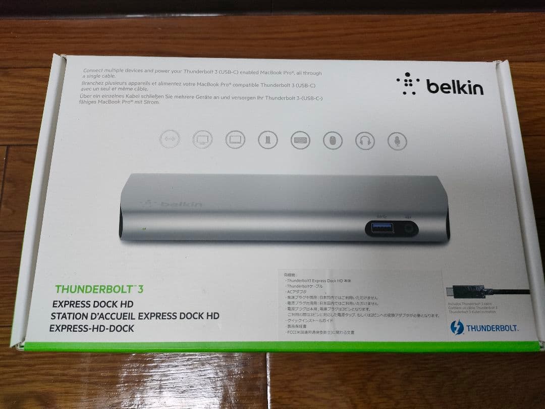 その他 belkin Thunderbolt 3 Express Dock HD