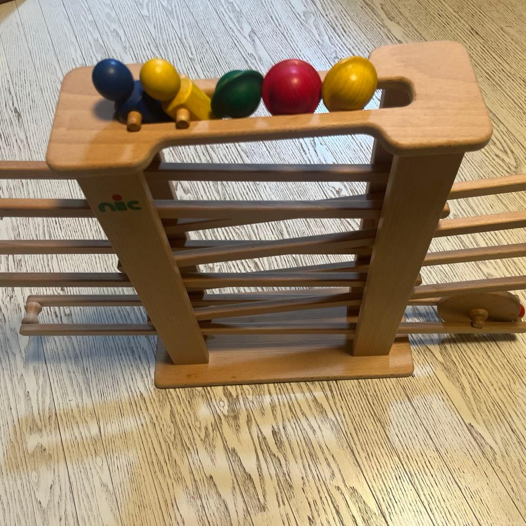 nic スロープ　木製トーイ