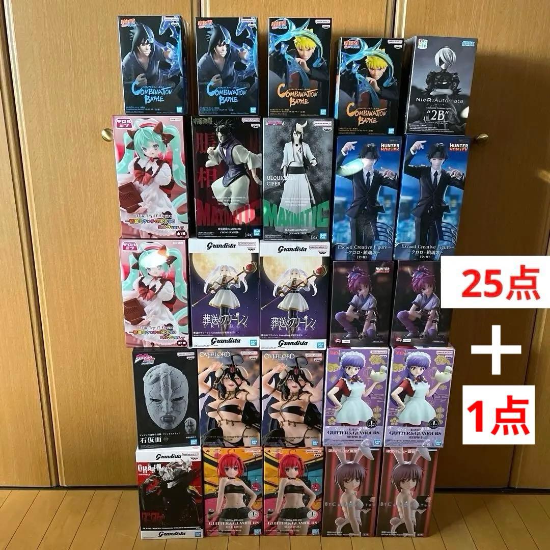 最新　人気　美少女　プライズ　フィギュア　まとめ売りセット　25点