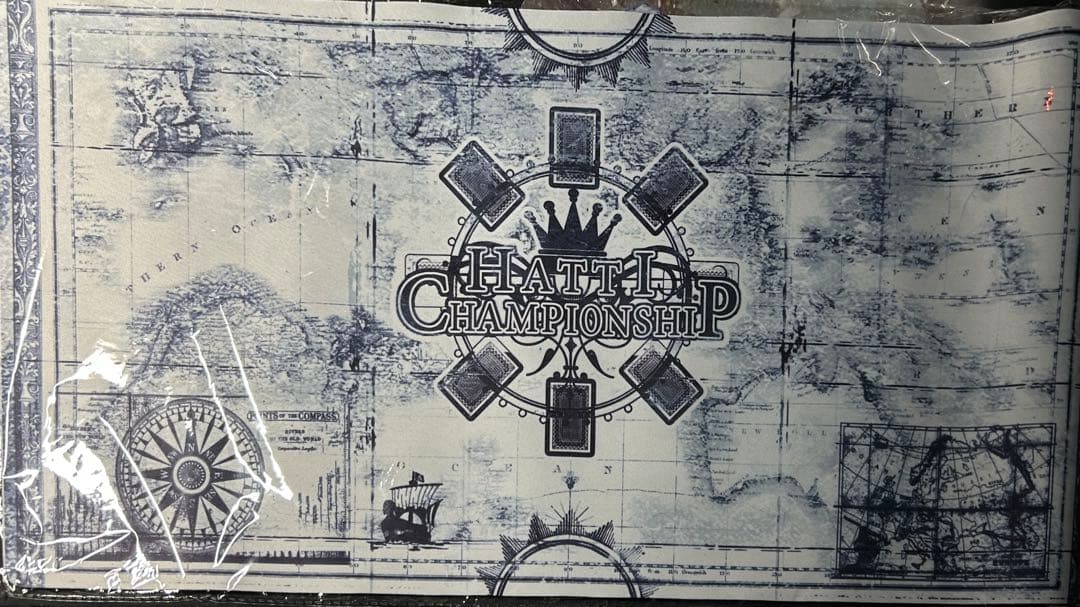 はっちCS 優勝限定 プレイマット 海図 白