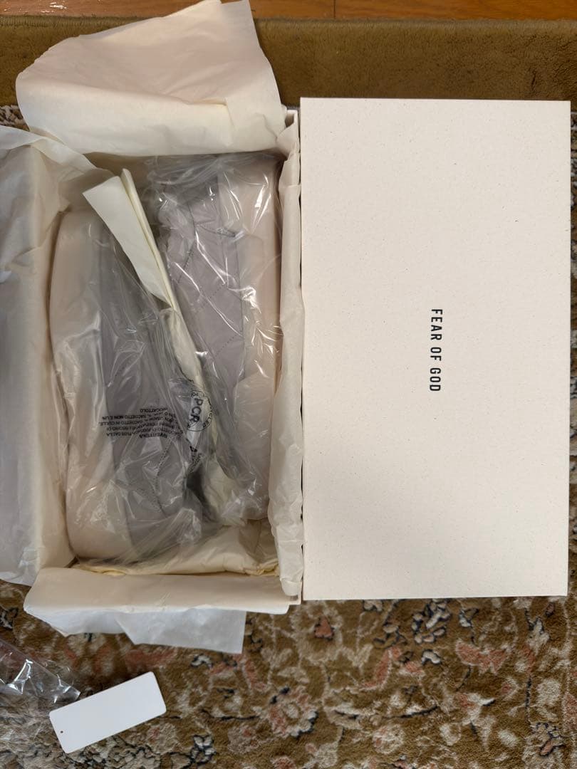 Fear of God グレー スニーカー未使用　サイズ42 定価85,800円