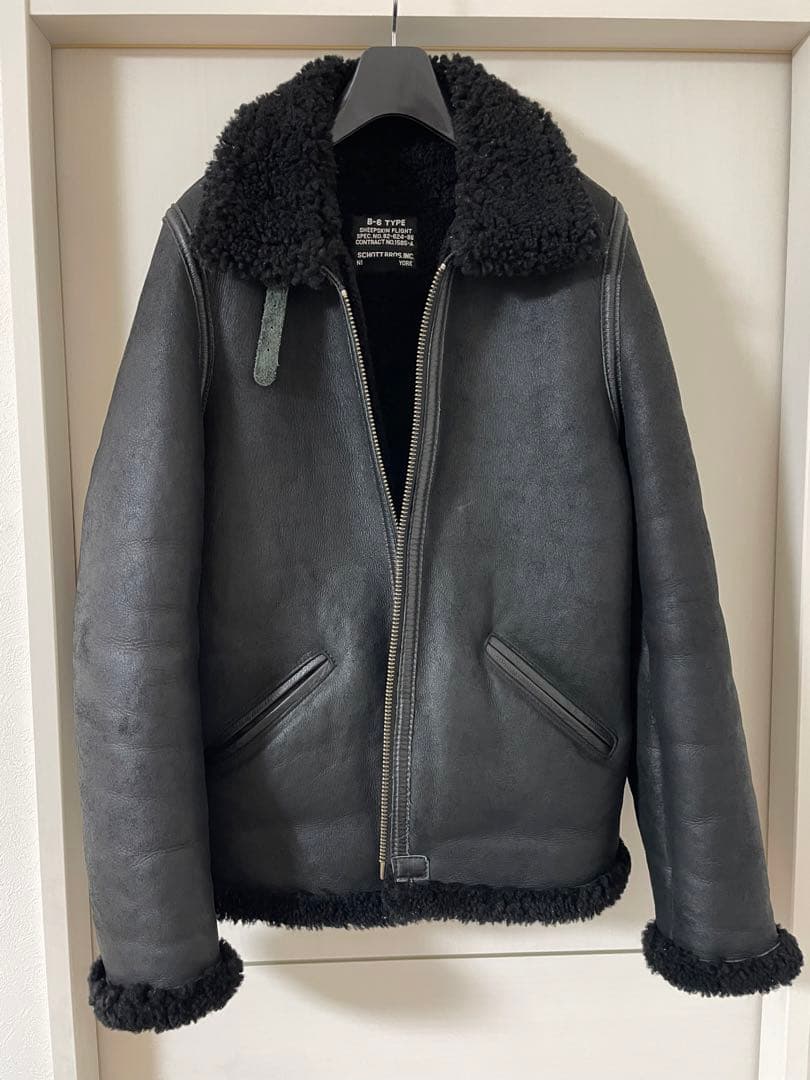 ショット×ロンハーマン　ブラック　ムートン　ronherman schott