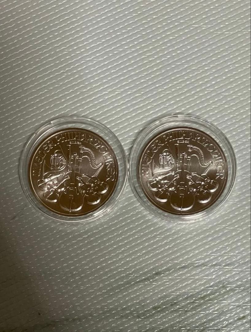 オーストリア ウィーン銀貨 2025年 純銀 1オンス