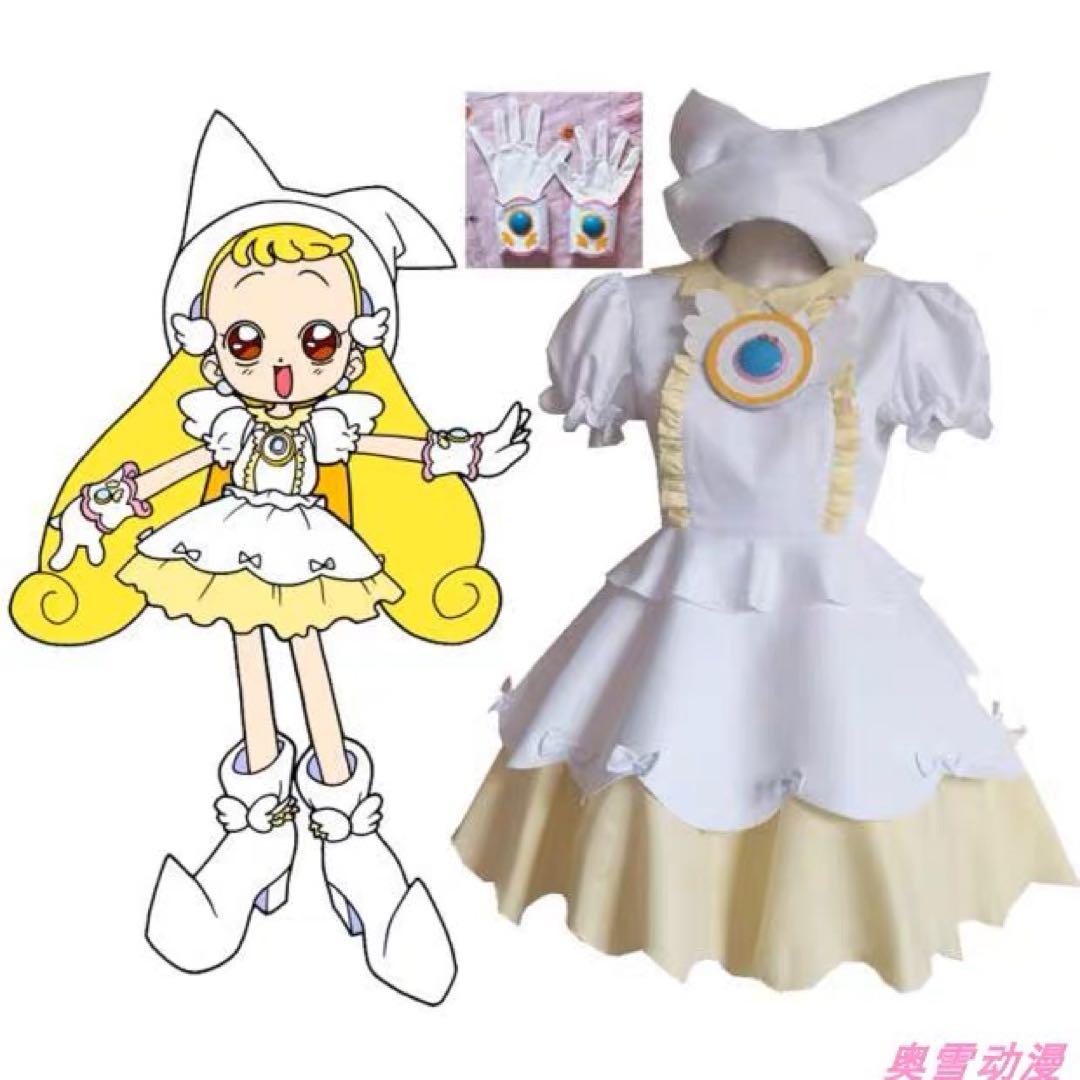 新品・未使用】巻機山ハナ おジャ魔女どれみ ハナちゃん コスプレ 衣装