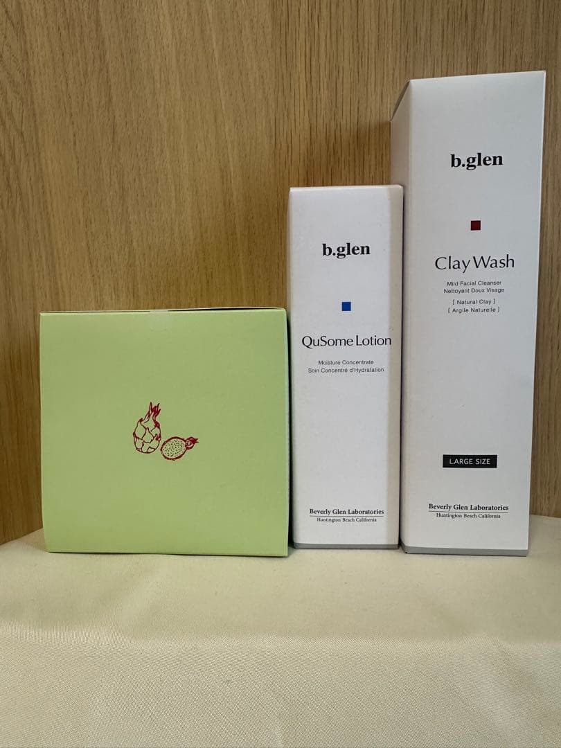 ビーグレン　QuSome Lotion & Clay Wash セット