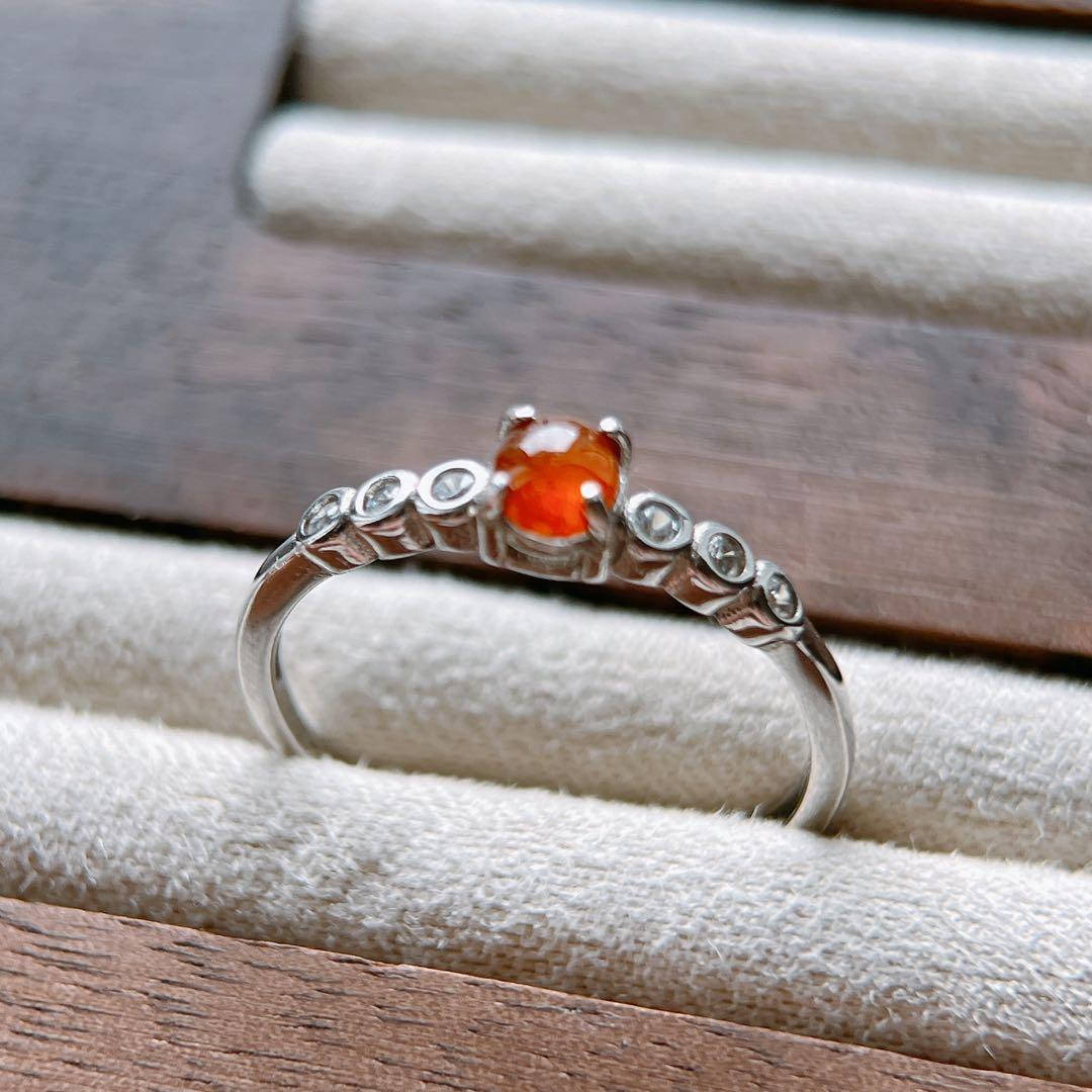 ミャンマー産天然本翡翠 リング シルバー925 - メルカリ