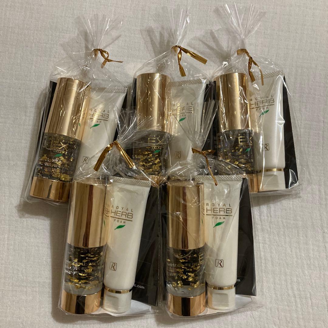 ロイヤル化粧品 EXシリーズロイヤルハーブ EXクリーム & フォーム セット