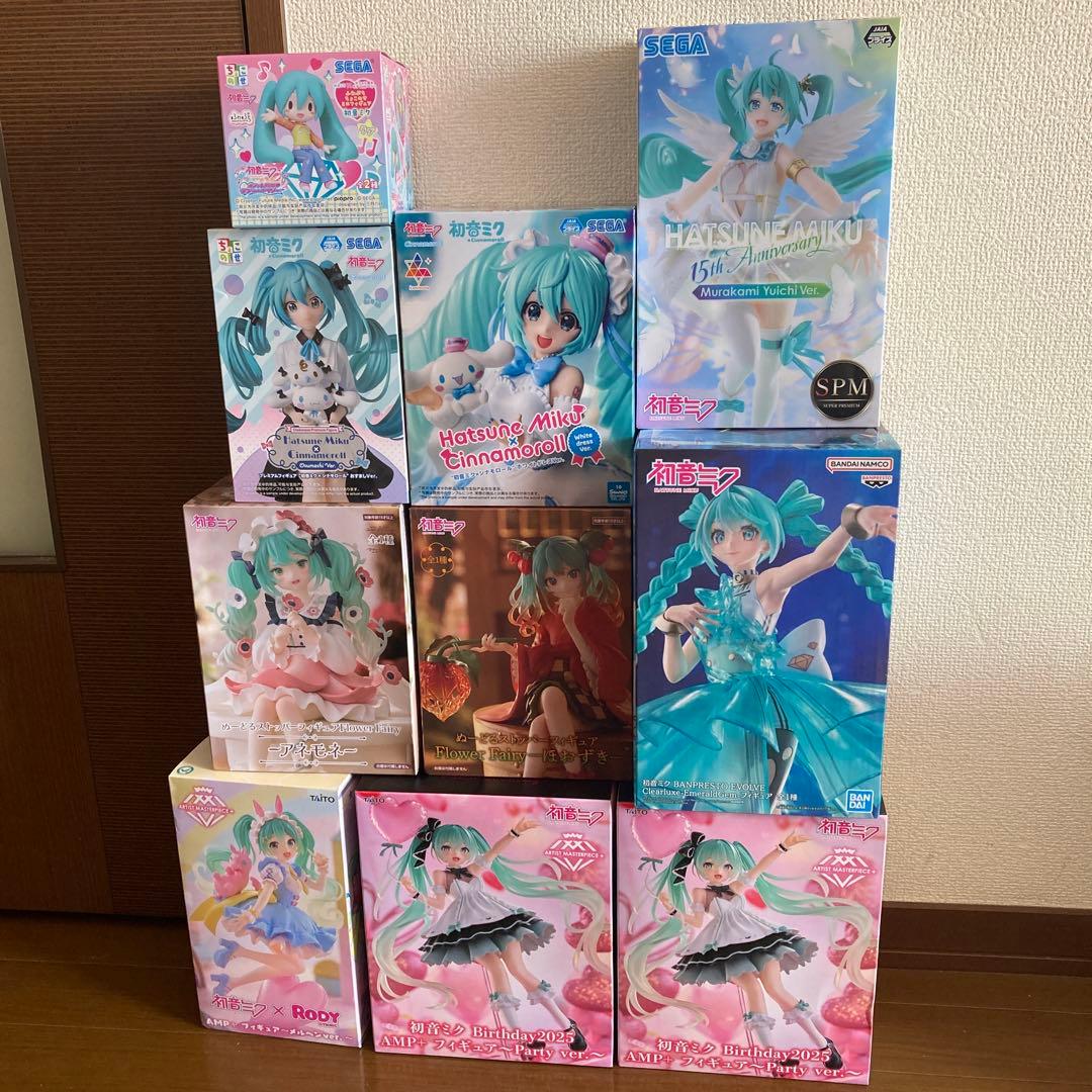 【新品未開封】　初音ミク　フィギュア　まとめ売り　9体セット