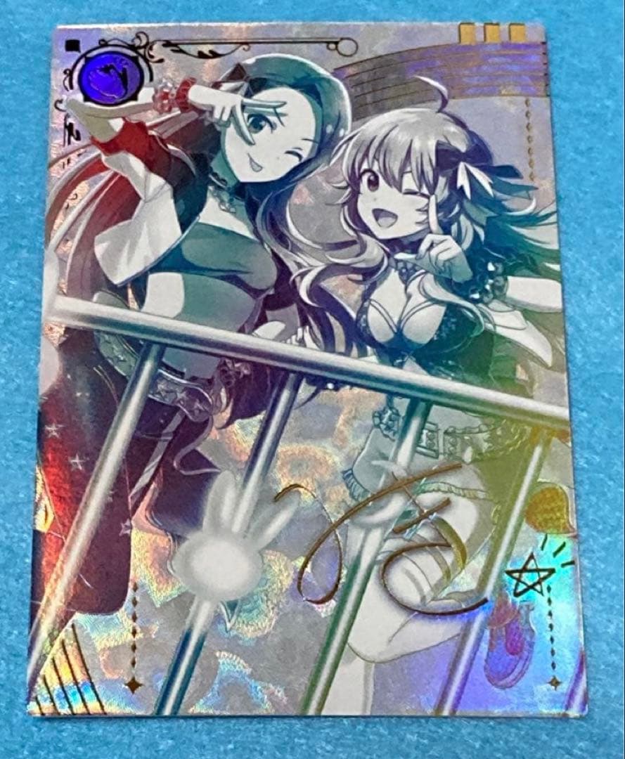 星井美希　SSR パラレル　ツアマス アイドルマスターツアーズ ツアマス 星井美希 SSR パラレル サイン入り