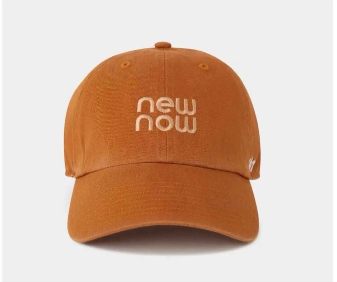 受注会場限定色 榮倉奈々 NEWNOW キャップ 「オレンジ」47キャップ