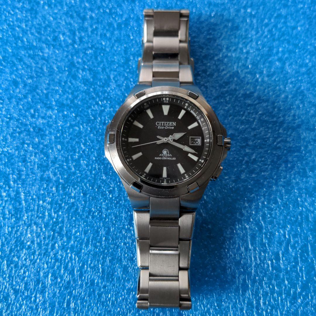 CITIZENアテッサ　H410- Ｔ003907　腕回り約18㌢ CITIZENアテッサ H410- T003907 腕回り約18㌢ - メルカリ