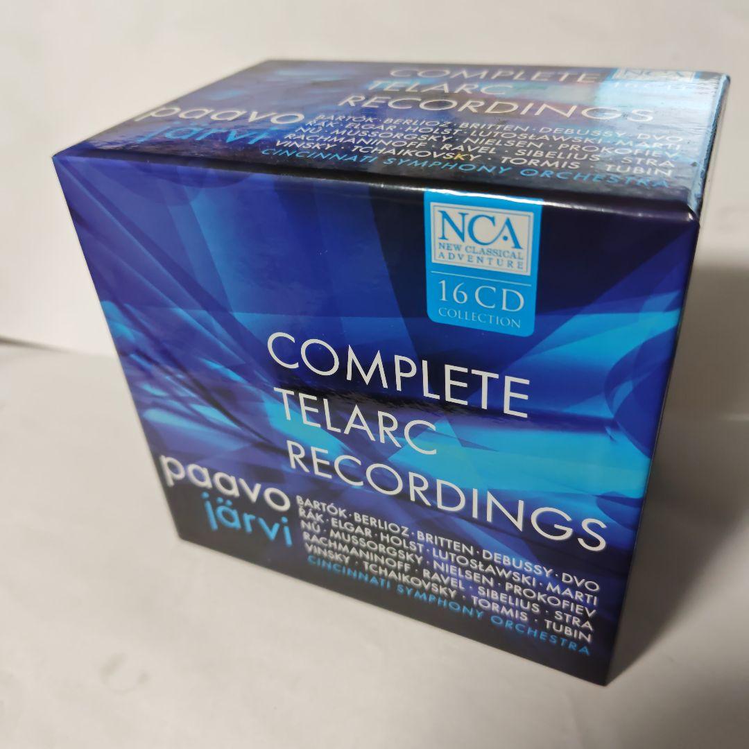 パーヴォ・ヤルヴィ＆シンシナティ交響楽団　テラーク録音集 (16CD) パーヴォ・ヤルヴィ＆シンシナティ交響楽団 テラーク録音全集（16CD