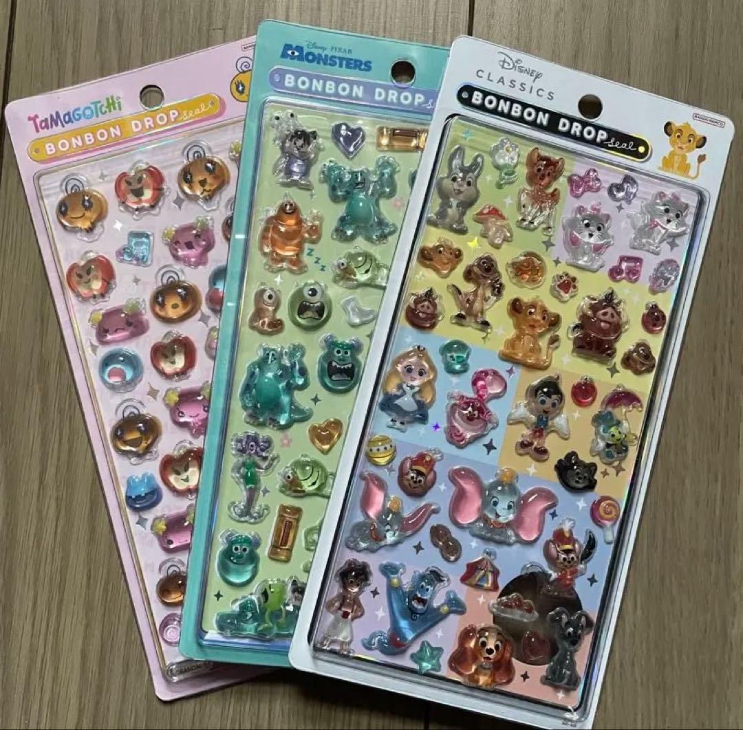 正規品　BONBON DROP シールセット 3種 楽天市場】予約 2026年1月下旬 再入荷 ボンボンドロップシール