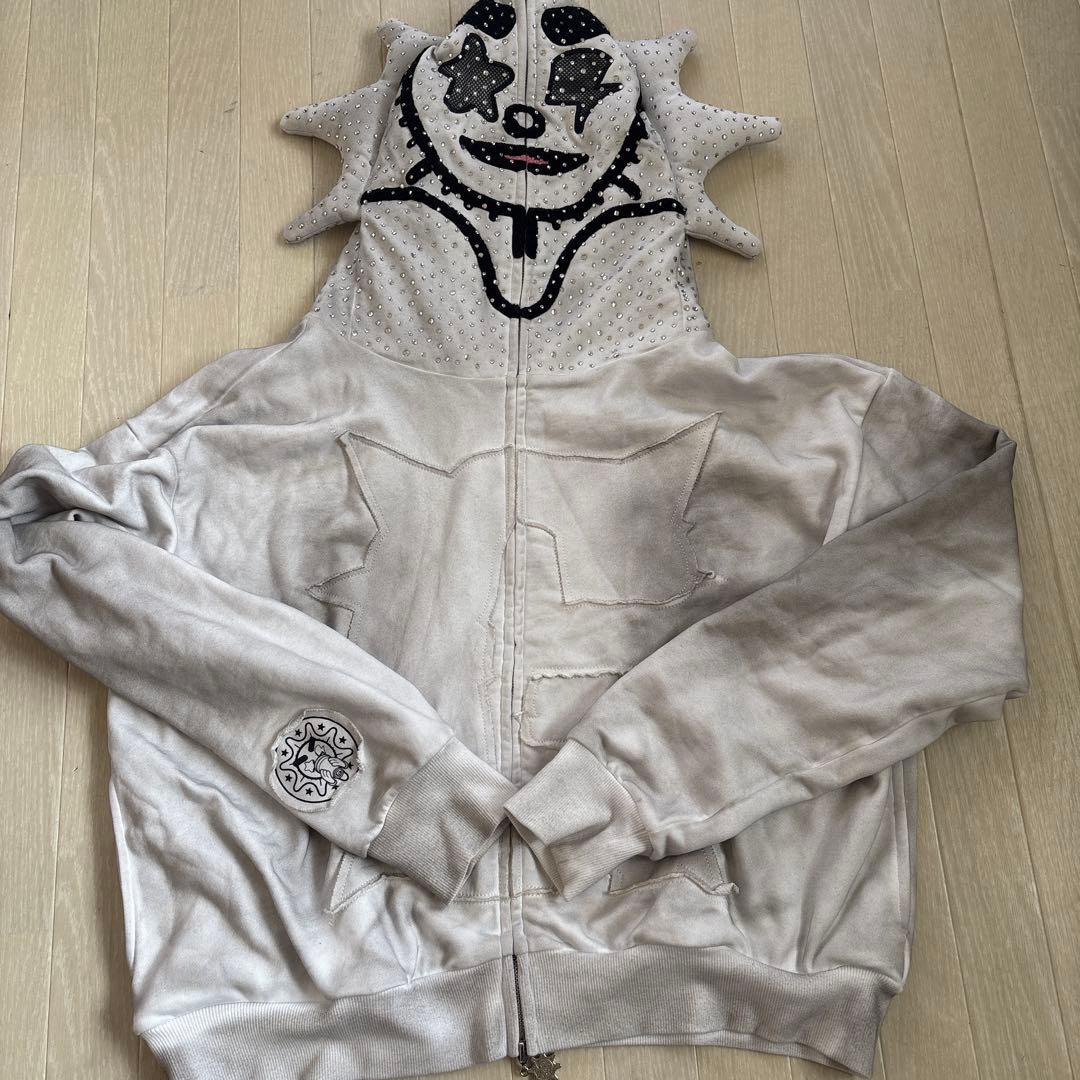 Glo Gangラインストーンフーディーパーカー 海外限定 / 関税込み】Glo Gang ラインストーン パーカー (Glo Gang