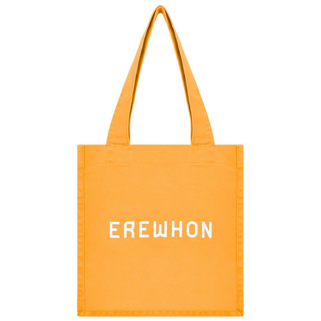EREWHON キャンバストートバッグ イエロー