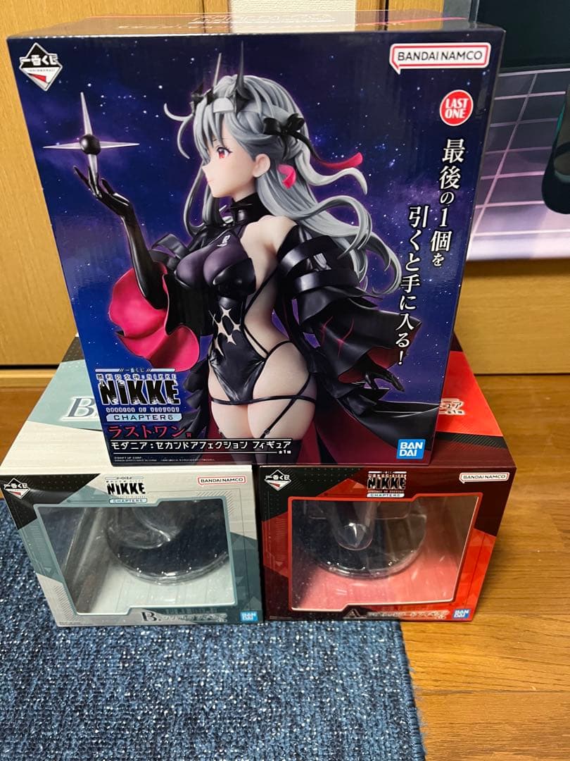 NIKKE一番くじ　フィギュア 3種セット NIKKE】一番くじ第4弾が12月下旬発売。レッドフードと紅蓮のフィギュア