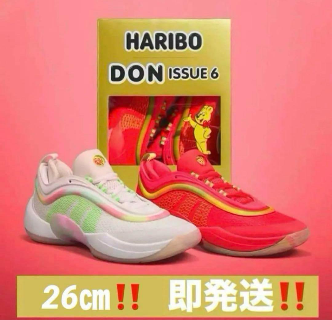 激レア❗️大人気❗️adidas DON ISSUE 6 26㎝ HARIBO