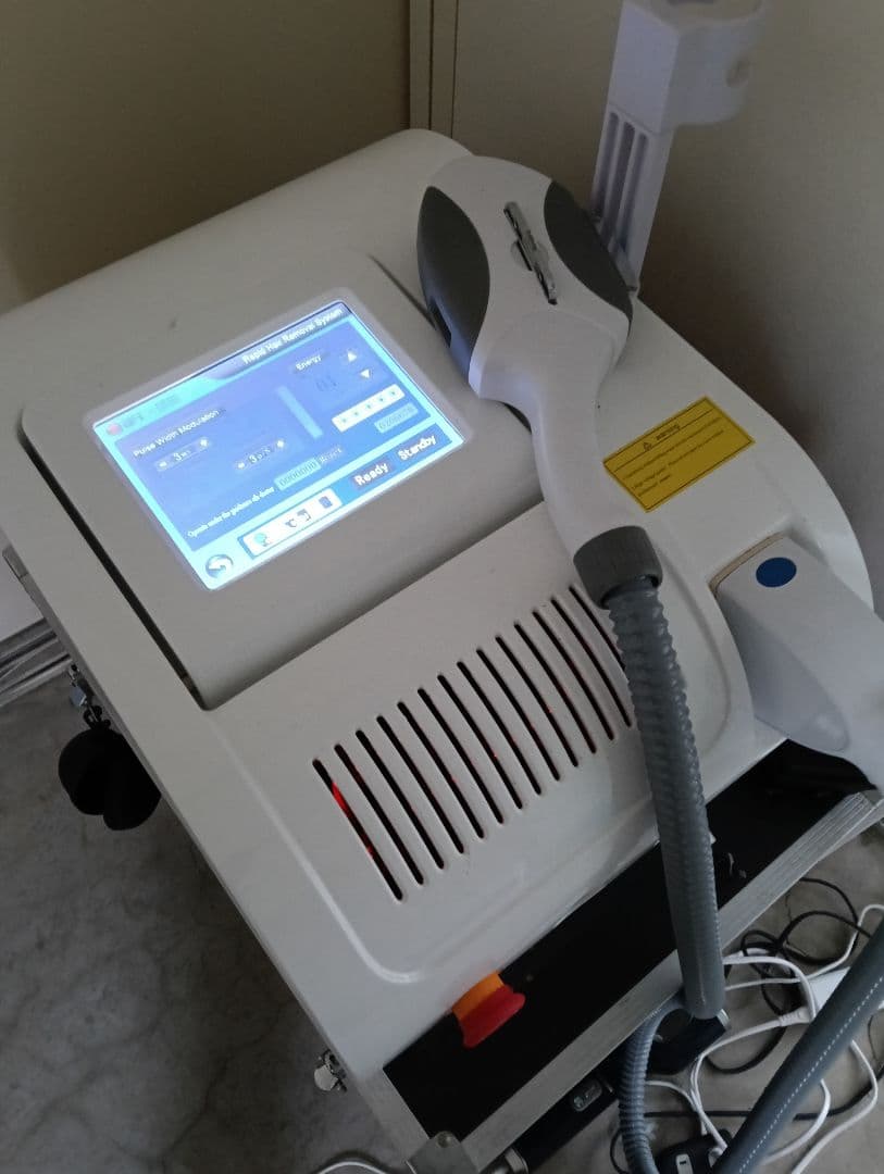 脱毛器 タッチスクリーン