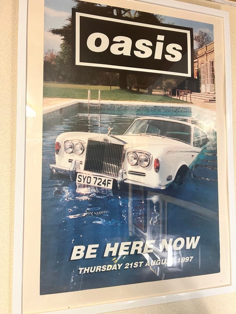 Oasis「Be Here Now」当時物 ポスター　レア　額縁なし