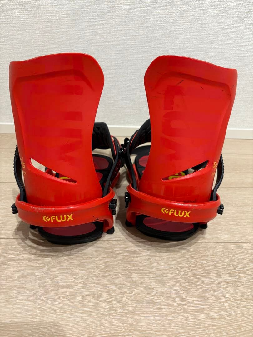 FLUX スノーボード ビンディング レッド　DS