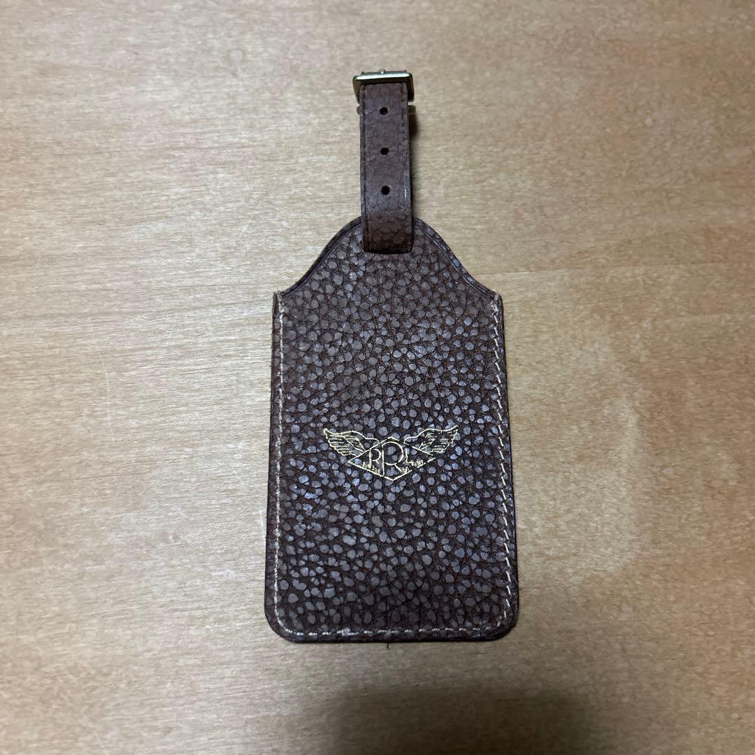 RRL(Double RL）レザーラゲッジタグ、カードケース、ネームタグ