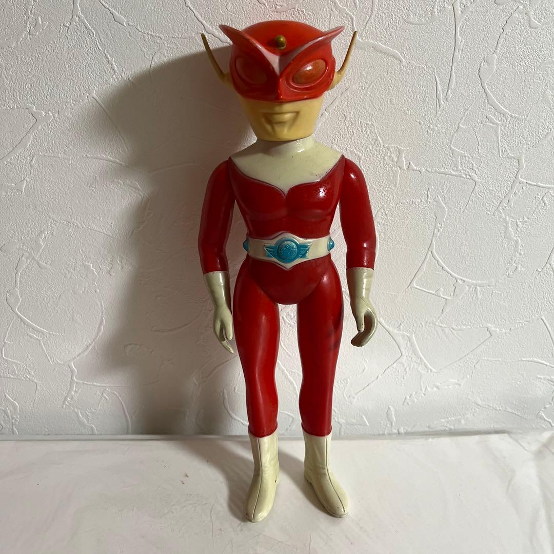 ⚠️レア　レッドマン　キングサイズ　ブルマァク　円谷プロ　当時物 当時物 ブルマァク 1966 レッドキング 円谷プロ ソフビ スタンダード
