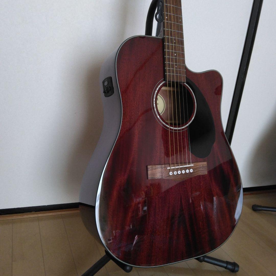 Fender　フェンダー　CD-60sce ALL mah エレアコ ギター