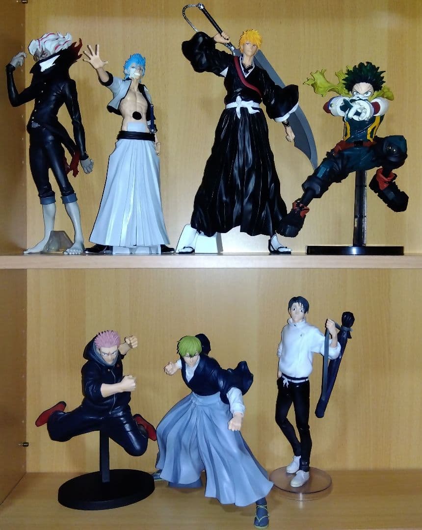 プライズ フィギュア まとめ売り ヒロアカ ブリーチ ダンダダン 呪術廻戦 ダンダダン」新作フィギュアや「呪術廻戦」「ヒロアカ」の蔵出し販売品