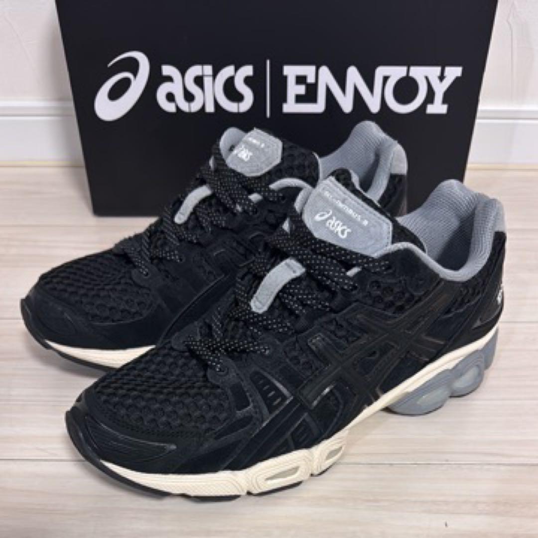m*e様 27.5cm ENNOY ASICS GEL-NIMBUS 9 黒